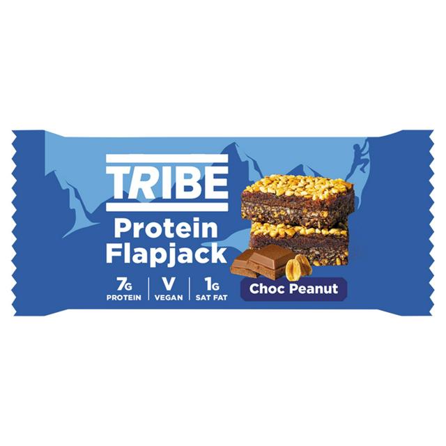 Tribe Choc Peanut Protein Flapjack 50g - Case of 12 [Best Before: 19/10/2025]