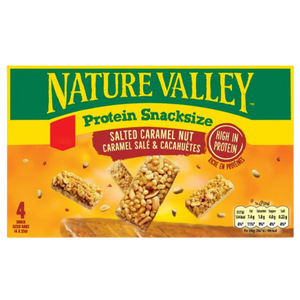 Nature Valley Protein Salted Caramel Snack Size bar (4 x 25g multipack) [Best Before: 22/04/2025]