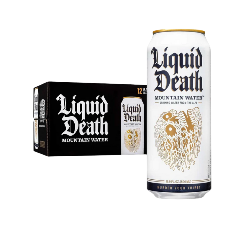 Liquid Death Still Mountain Water 500ml - Case of 12