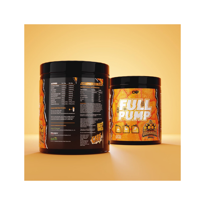 CNP Full Pump The Orange Thing Stimulant-free Pre-workout 300g [Best Before: 31/05/2025]