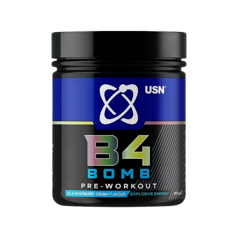 USN B4 Bomb Blue Raspberry Pre-Workout 180g