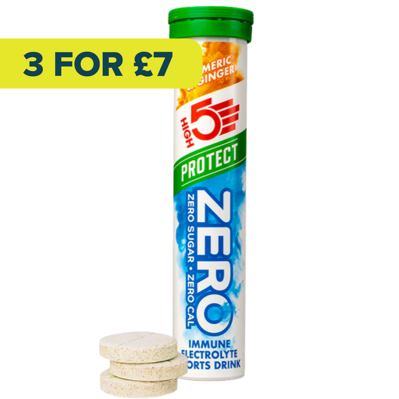 High5 Zero Immune Protect Turmeric & Ginger Electrolyte Sports Drink tablets (20 tablets)