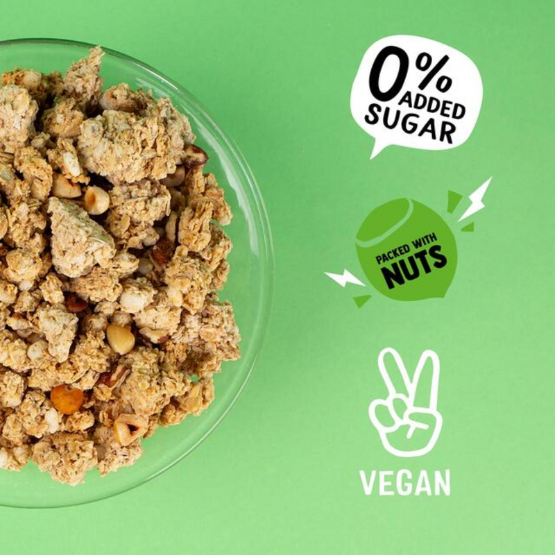 Holies 4 Nuts Crunchy Muesli 400g - Case of 6 [Best Before: 01/10/2025]