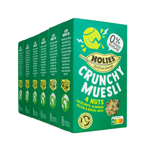 Holies 4 Nuts Crunchy Muesli 400g - Case of 6 [Best Before: 01/10/2025]