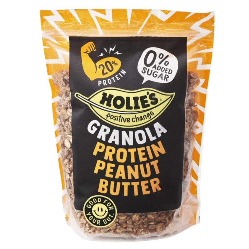 Holies Peanut Butter Protein Granola 350g [Best Before: 31/07/2025]