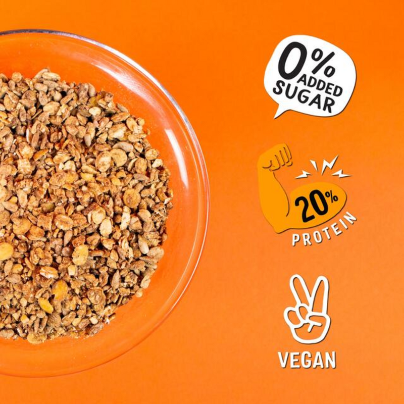 Holies Peanut Butter Protein Granola 350g [Best Before: 31/07/2025]