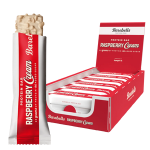 Barebells Raspberry Cream Protein bar 55g - Case of 12 [Best Before: 11/09/2025]