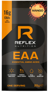 Reflex Nutrition Mango Flavour EAA (Essential Amino Acids) Single Serving 25g [Best Before: 30/09/2025]