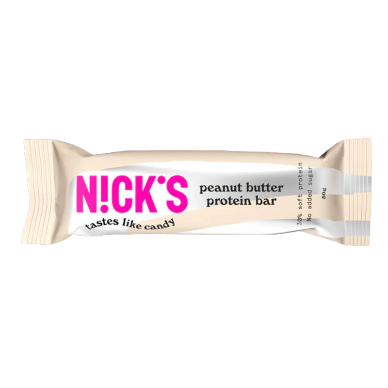 Nick's Peanut Butter flavour Protein bar 50g - Case of 12