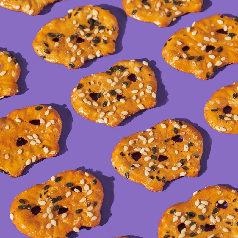 Olly's Multi-Seed Sesame Pretzel Thins 140g - Case of 7