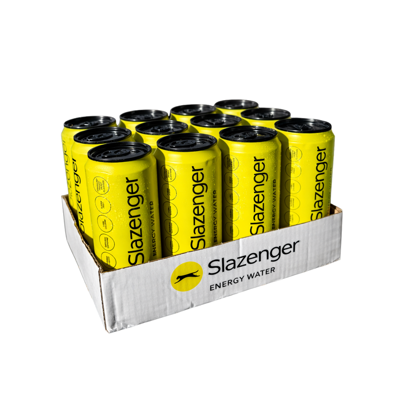 Slazenger Energy Water Tcal Pacific Fruits 330ml - Case of 12 [Best Before: 31/03/2026]