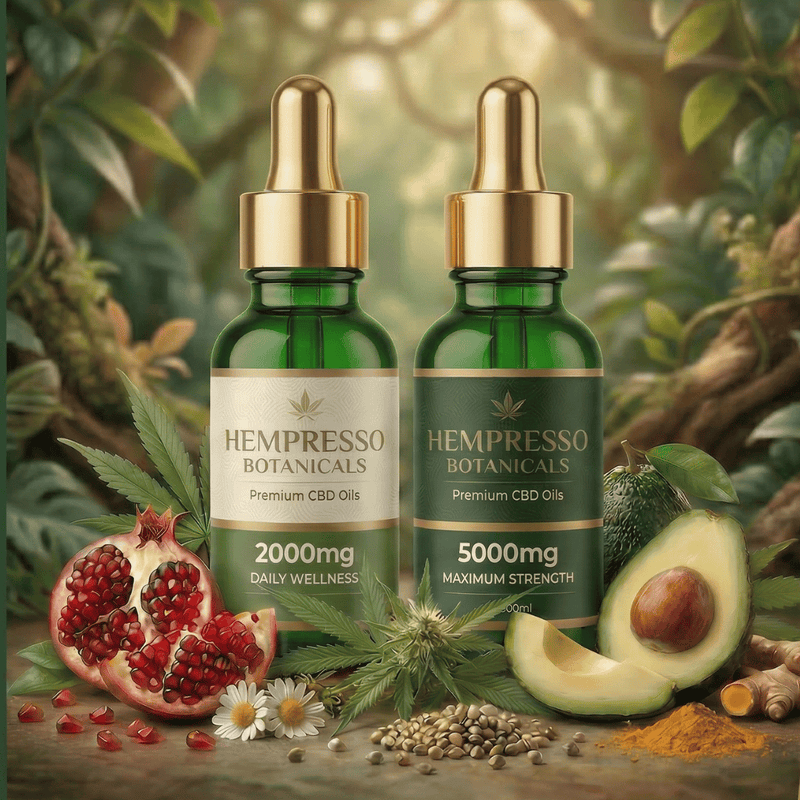 Hempresso Botanical CBD oil 5000mg - 20ml