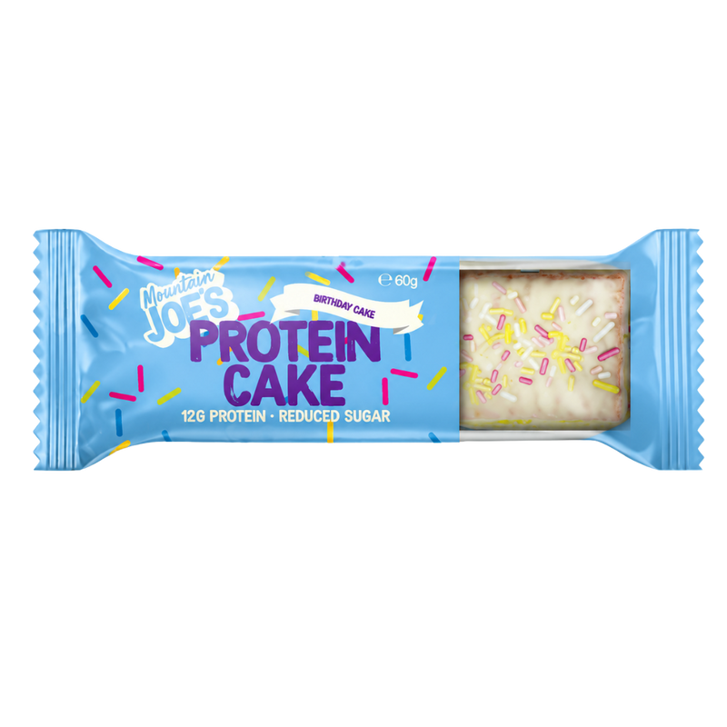 Mountain Joe's Birthday Cake Protein Cake 60g - Case of 10