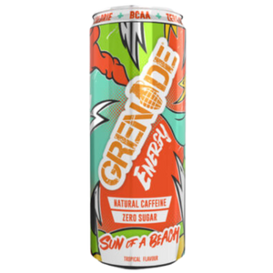 Grenade Sun Of A Beach Tropical Flavour Energy Drink 330ml [Best Before: 28/02/2025]