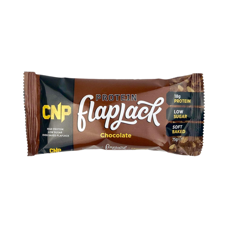 CNP Protein Flapjack Chocolate 75g - Case of 12 [Best Before: 26/08/2025]
