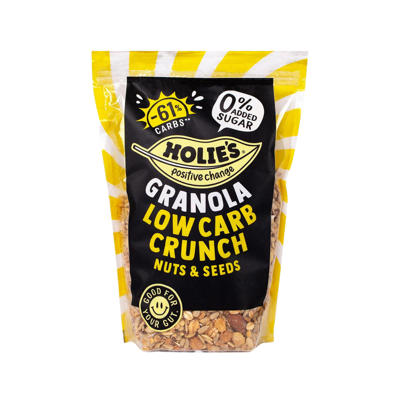 Holies Low Carb Crunch Granola 350g - Case of 6 [Best Before: 18/03/2026]