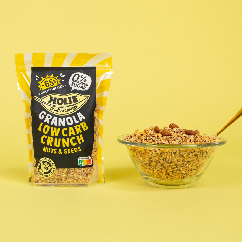 Holies Low Carb Crunch Granola 350g - Case of 6 [Best Before: 18/03/2026]