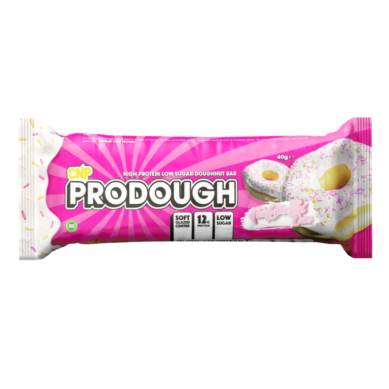 CNP ProDough The Glazed One Snack-Size Protein bar 40g - Case of 24 [Best Before: 20/06/2025]