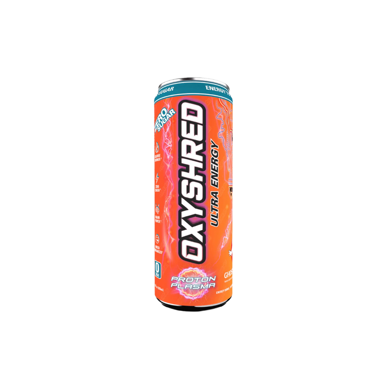 EHP Labs x Ghostbusters Oxyshred Proton Plasma (Tropical) Energy Drink 355ml - Case of 12 [Best Before: 05/09/2025]