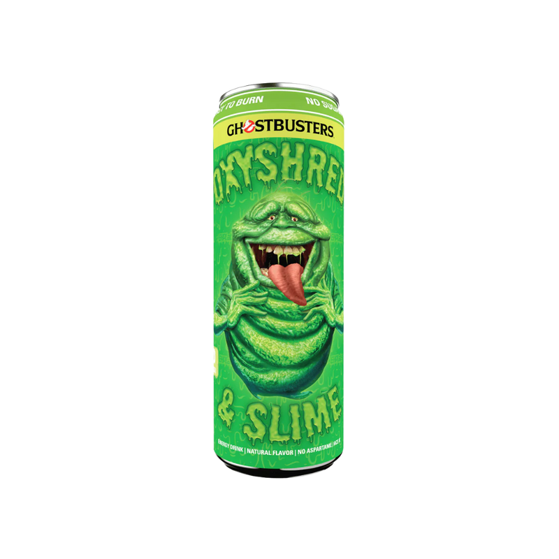 EHP Labs x Ghostbusters Oxyshred Slimer (Lime Flavour) Energy Drink 355ml - Case of 12 [Best Before: 18/09/2025]
