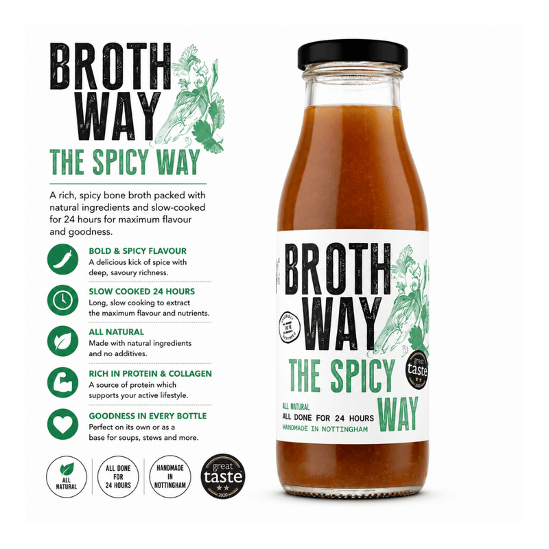 Brothway The Spicy Way Thai Chicken Bone Broth 480ml