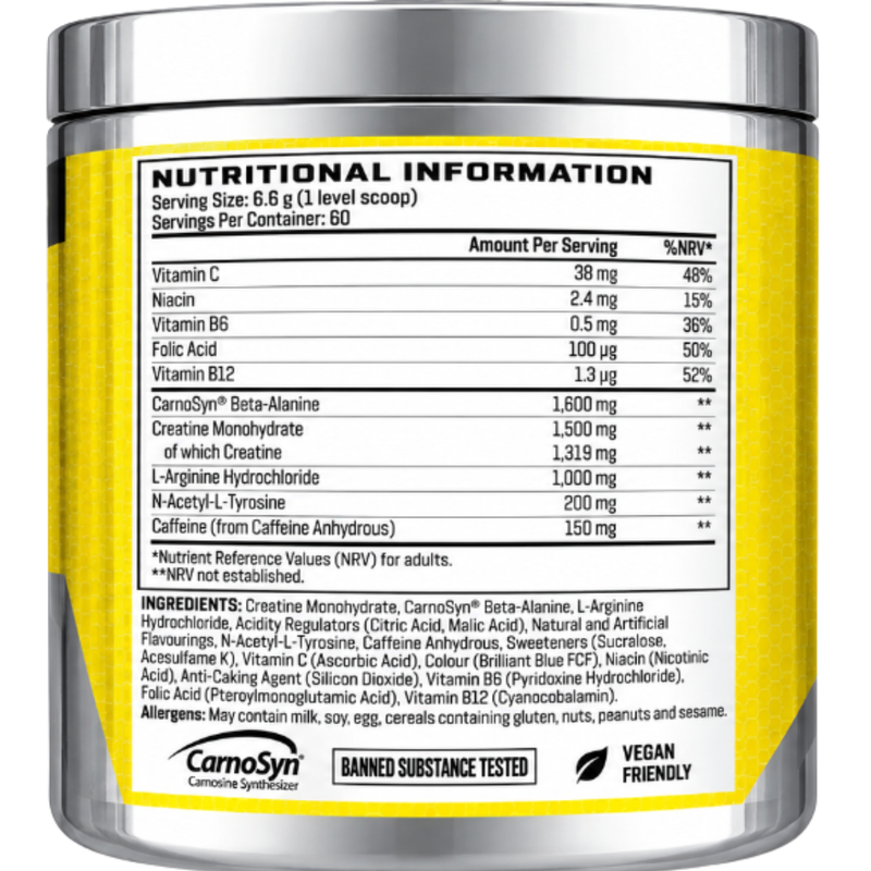 C4 Original Pre Workout Powder Bubblegum 60 Servings