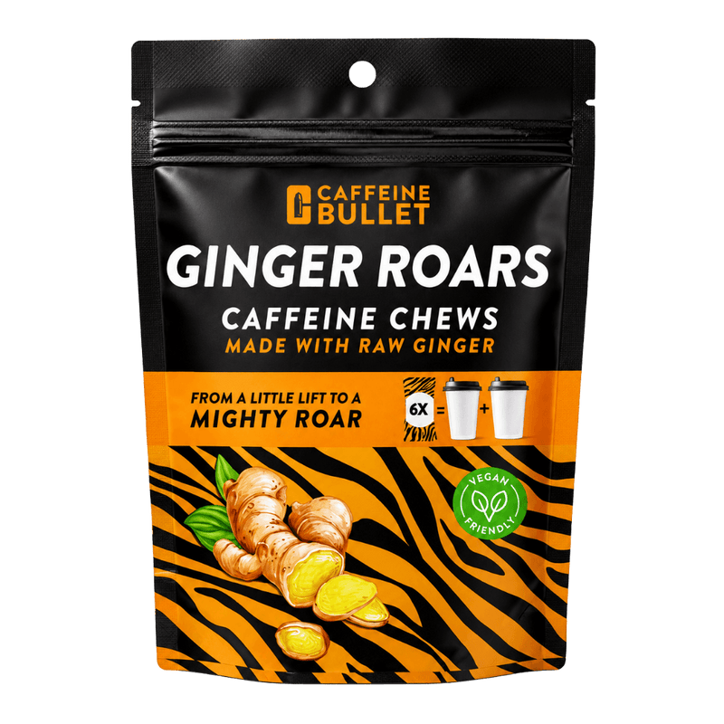 Caffeine Bullet Limited Ginger Roars Energy Chews (60 chews) [Best Before: 07/07/2026]