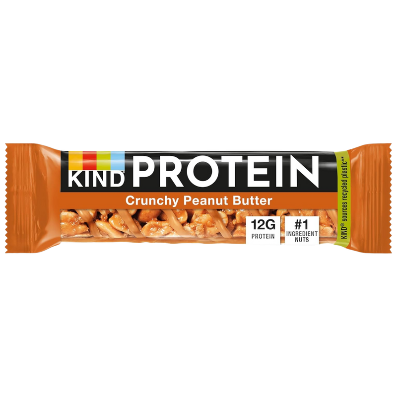 KIND Protein Crunchy Peanut Butter Nut bar 50g - Case of 12 [Best Before: 17/10/2025]