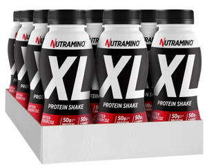 Nutramino XL Strawberry Flavour Protein Shake 475ml - Case of 12 [Best Before: 04/08/2025]