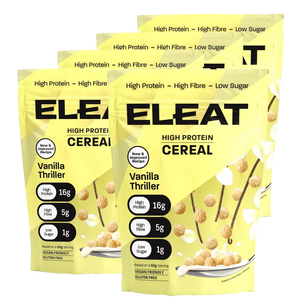 ELEAT Vanilla Thriller High Protein Cereal 250g - Case of 5