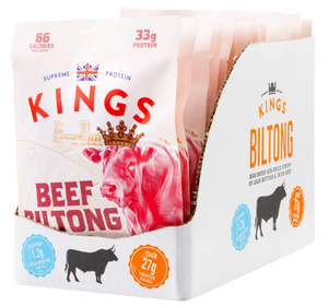 Kings Rib Eye Flavour Biltong 60g - Case of 16