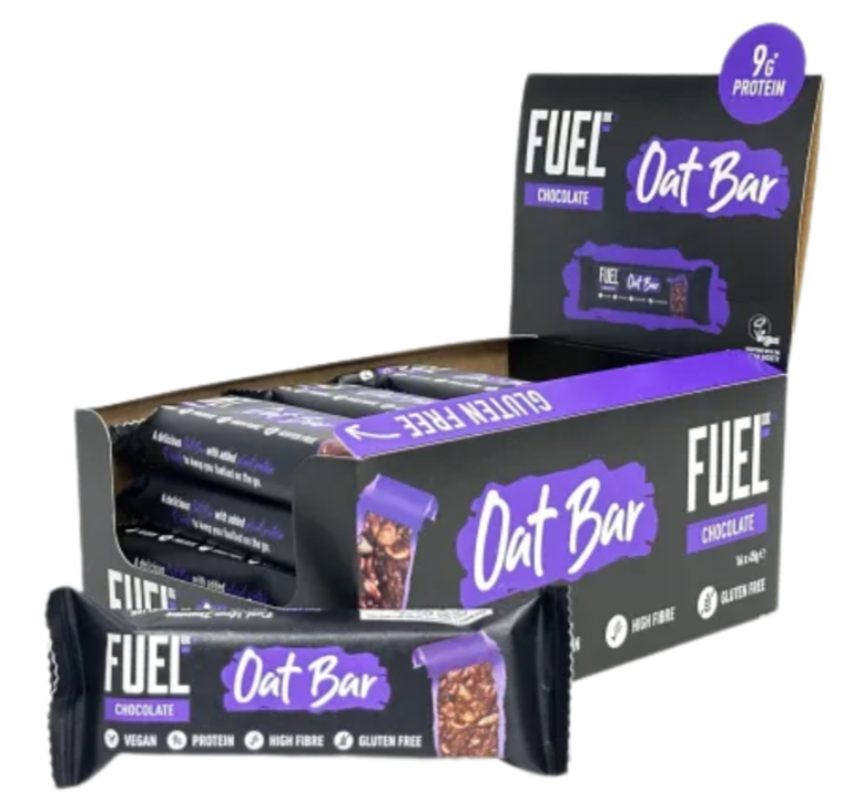 Fuel10k Chocolate Protein Oat bar 45g - Case of 16 [Best Before: 19/10/2025]