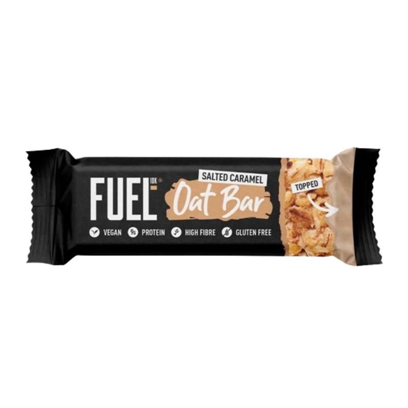 Fuel10k Salted Caramel Protein Oat bar 45g - Case of 16 [Best Before: 19/10/2025]