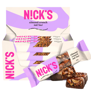 Nick's Almond Crunch Nut bar 40g - Case of 12