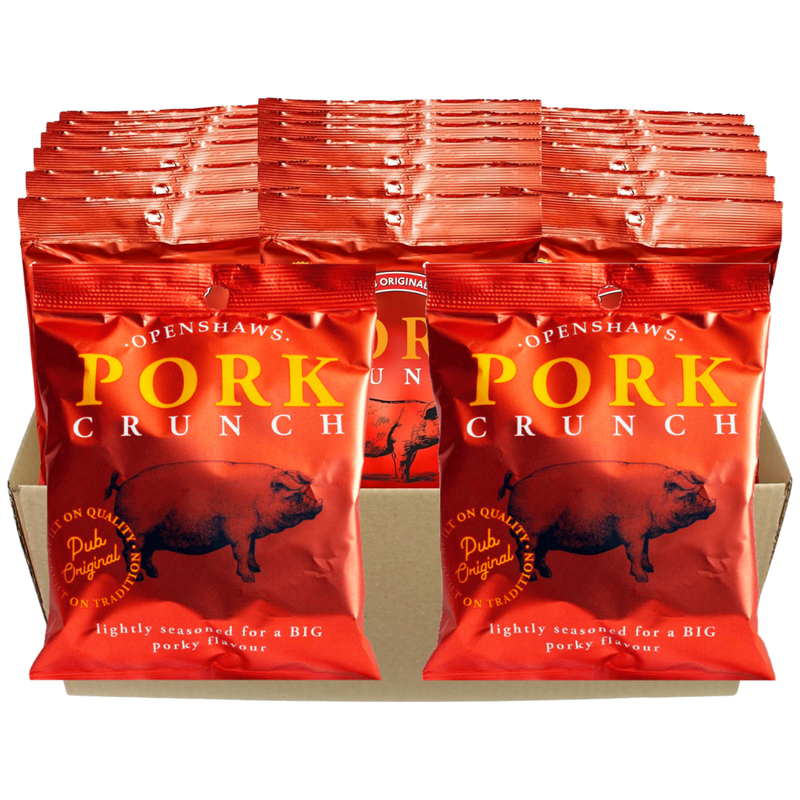 Openshaws Pork Crunch 20g - Case of 24