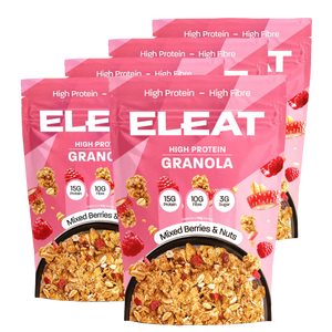 ELEAT Mixed Berries Protein Granola 300g - Case of 5 [Best Before: 18/02/2026]