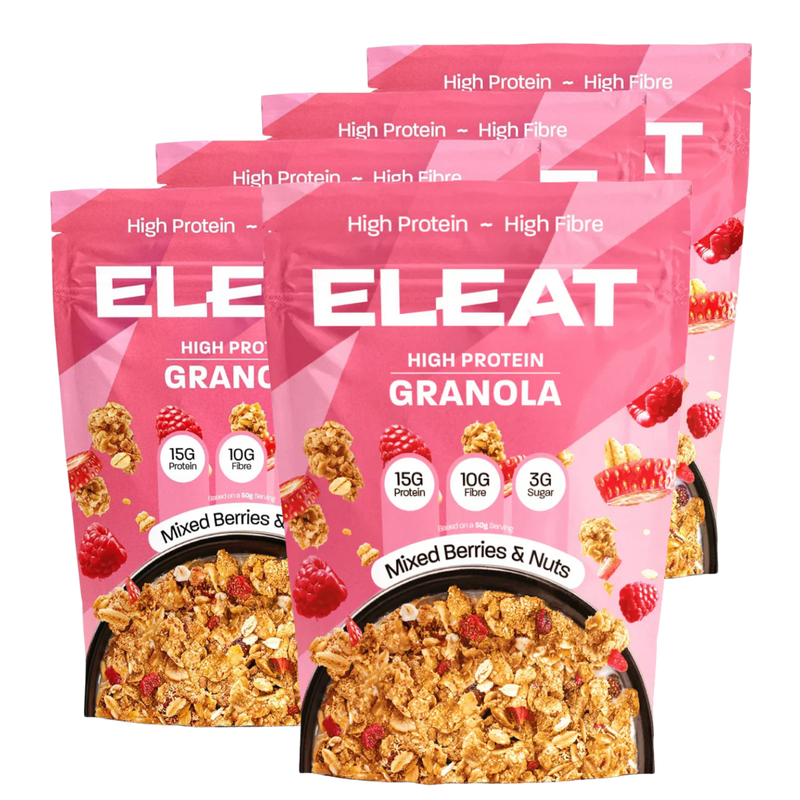 ELEAT Mixed Berries Protein Granola 300g - Case of 5 [Best Before: 18/02/2026]