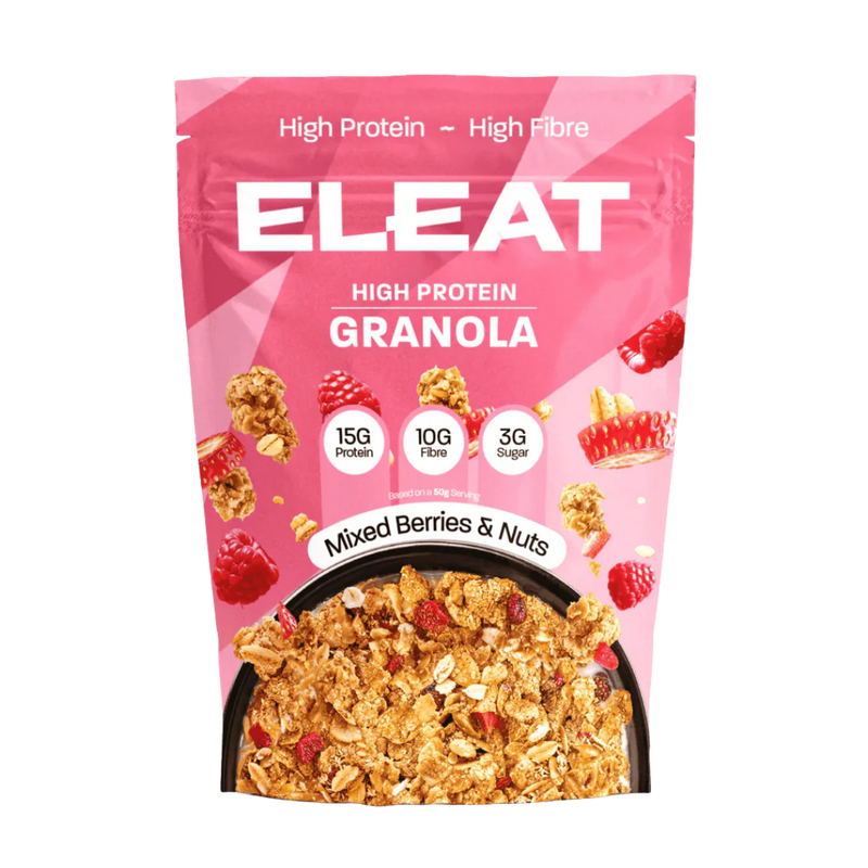 ELEAT Mixed Berries Protein Granola 300g - Case of 5 [Best Before: 18/02/2026]