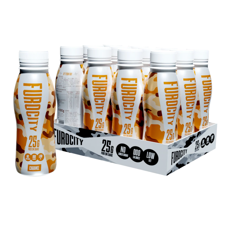Furocity Caramel Protein Shakes 235ml - Case of 12 [Best Before: 25/10/2025]