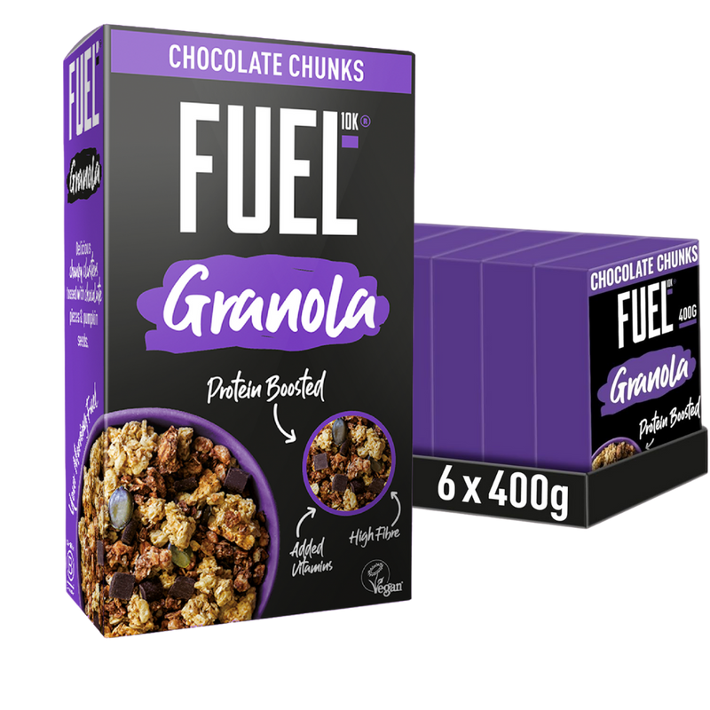 Fuel10k Chocolate Granola 400g - Case of 6
