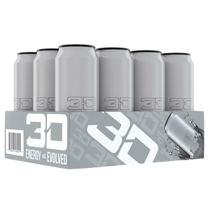 3D Energy Drink Silver (Strawberry Lemonade) 473ml - Case of 12