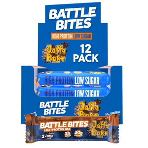 Battle Bites Jaffa Bake Protein bar 62g - Case of 12