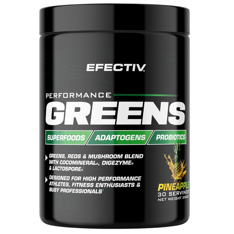 Efectiv Nutrition Performance Greens Pineapple 309g [Best Before: 30/11/2025]