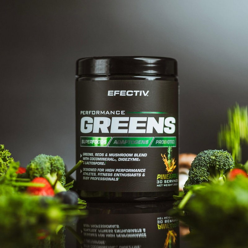 Efectiv Nutrition Performance Greens Pineapple 309g [Best Before: 30/11/2025]