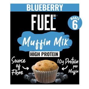 Fuel10k High Protein Blueberry Muffin Cake Mix 150g - Case of 7 [Best Before: 30/09/2025]