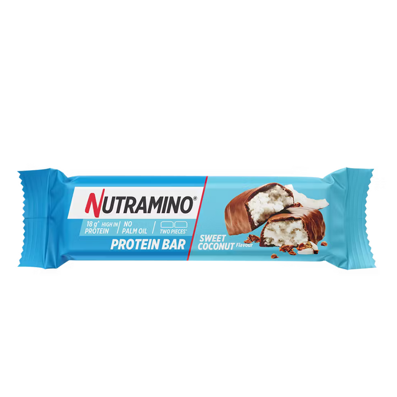 Nutramino Sweet Coconut Protein bar 55g - Case of 12 [Best Before: 26/11/2025]