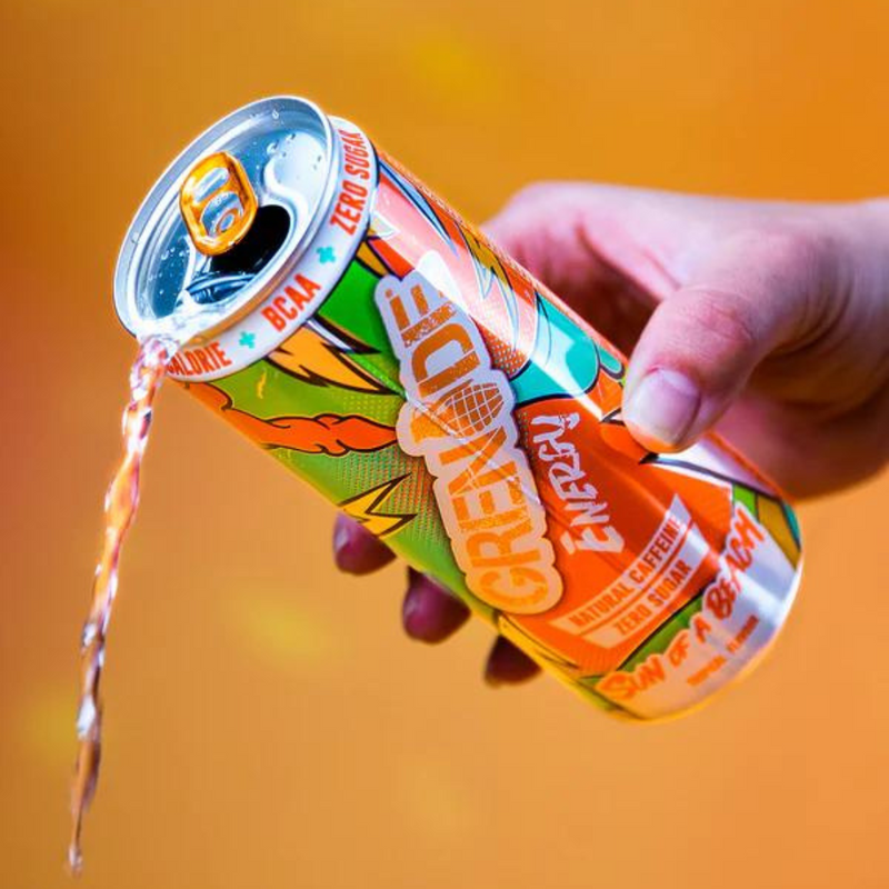 Grenade Sun Of A Beach Tropical Flavour Energy Drink 330ml [Best Before: 28/02/2025]