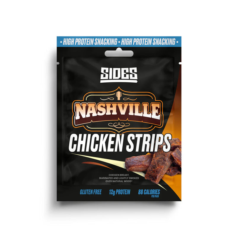 Sides Nashville Classic BBQ Flavour Chicken Strips 35g - Case of 16 [Best Before: 28/04/2026]