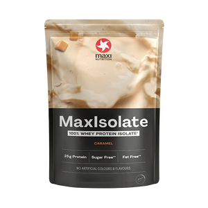 MaxiNutrition MaxIsolate Whey Protein Isolate Powder Caramel 1kg