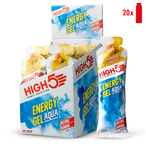 High5 Aqua Energy Gel Orange 66g - Case of 20 [Best Before: 31/10/2025]